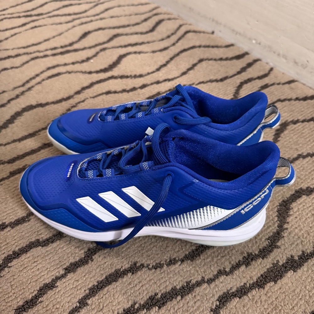 Adidas Baseball icon Blue and White Sneakers